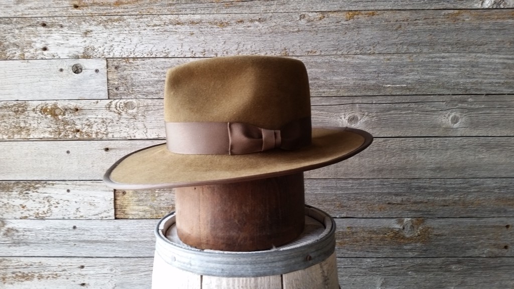Custom hand made Fedora Hats Staker Hats